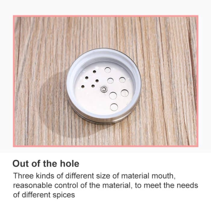 Gewürzglas aus Edelstahl mit Deckel, Küchenzubehör, Black, Pink, Green, Blue, Red, White – Bild 5