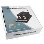 QC100 999 Channel Restaurant Wireless Paging Queuing-Anrufsystem mit 20 Call Coaster Pagern, EU-Stecker – Bild 5