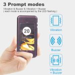 QC100 999 Channel Restaurant Wireless Paging Queuing-Anrufsystem mit 20 Call Coaster Pagern, EU-Stecker – Bild 9