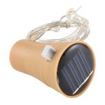 1 m 10 LEDs SMD 0603 solarbetriebene Kupferdraht-Lichterkette, Lichterkette, dekoratives Licht, 1m Blue Light, 1m Colorful Light, 1m White Light, 1m Warm White – Bild 3