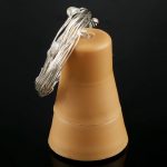 1 m 10 LEDs SMD 0603 solarbetriebene Kupferdraht-Lichterkette, Lichterkette, dekoratives Licht, 1m Blue Light, 1m Colorful Light, 1m White Light, 1m Warm White – Bild 4