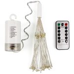 150 LEDs Batteriebox LED Dekoleuchte mit Fernbedienung, 30CM Colorful Light, 30CM White Light, 30CM Warm White – Bild 2