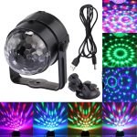 3W RGB Magic Ball LED Bühnenlicht, USB Sound Control Drehbare Disco DJ-Leuchte, DC 5V