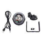 3W RGB Magic Ball LED Bühnenlicht, USB Sound Control Drehbare Disco DJ-Leuchte, DC 5V – Bild 5