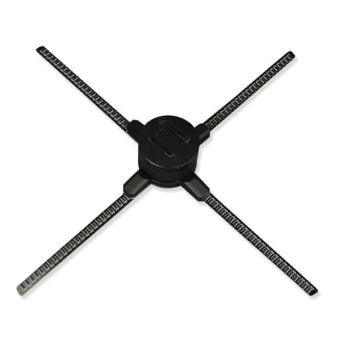 Z3 Hologrammanzeige 3D-Anschlagtafel, Displayauflösung: 1152 x 1152DPI, Durchmesser: 65cm, Unterstützung TF-Karten & WIFI – Bild 3