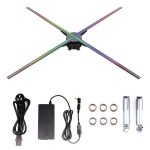 Z3 Hologrammanzeige 3D-Anschlagtafel, Displayauflösung: 1152 x 1152DPI, Durchmesser: 65cm, Unterstützung TF-Karten & WIFI – Bild 5