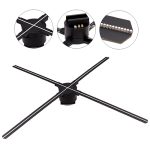 Holographische intelligente 3D-Werbetafel Dsee-65H, WiFi-App-Steuerung, Bildschirmauflösung: 720 x 720 Pixel, Durchmesser: 65 cm – Bild 2