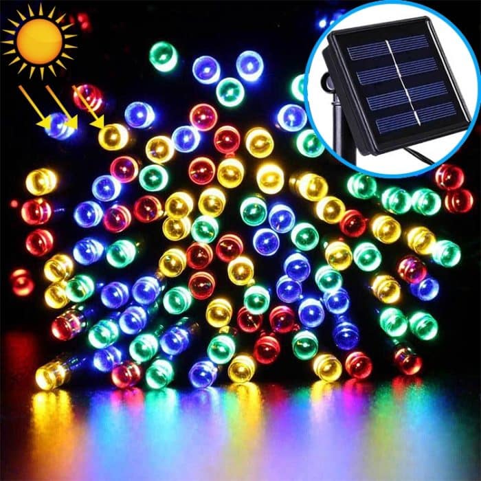 200 LEDs im Freien wasserdichte Weihnachtsfest-Dekorations-Solarlampen-Schnur, Länge: 22m – Bild 1