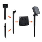 200 LEDs im Freien wasserdichte Weihnachtsfest-Dekorations-Solarlampen-Schnur, Länge: 22m – Bild 4