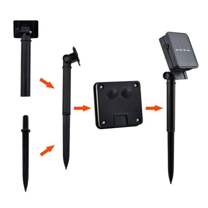 200 LEDs im Freien wasserdichte Weihnachtsfest-Dekorations-Solarlampen-Schnur, Länge: 22m – Bild 4