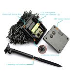 200 LEDs im Freien wasserdichte Weihnachtsfest-Dekorations-Solarlampen-Schnur, Länge: 22m – Bild 5