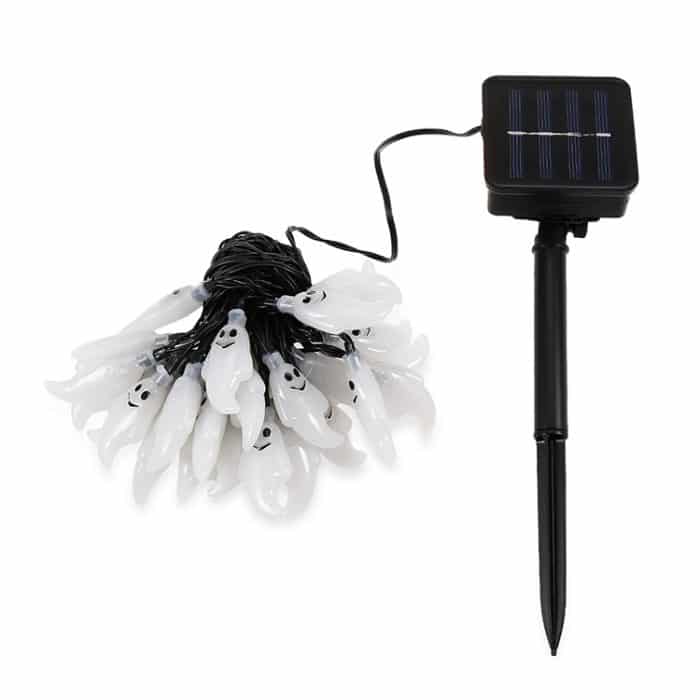 Geisterform 30 LEDs Outdoor Garten Wasserdicht Weihnachtsfest Dekoration Solarlampenkette – Bild 2