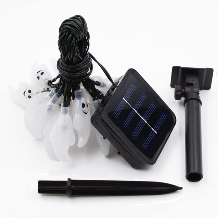 Geisterform 30 LEDs Outdoor Garten Wasserdicht Weihnachtsfest Dekoration Solarlampenkette – Bild 3