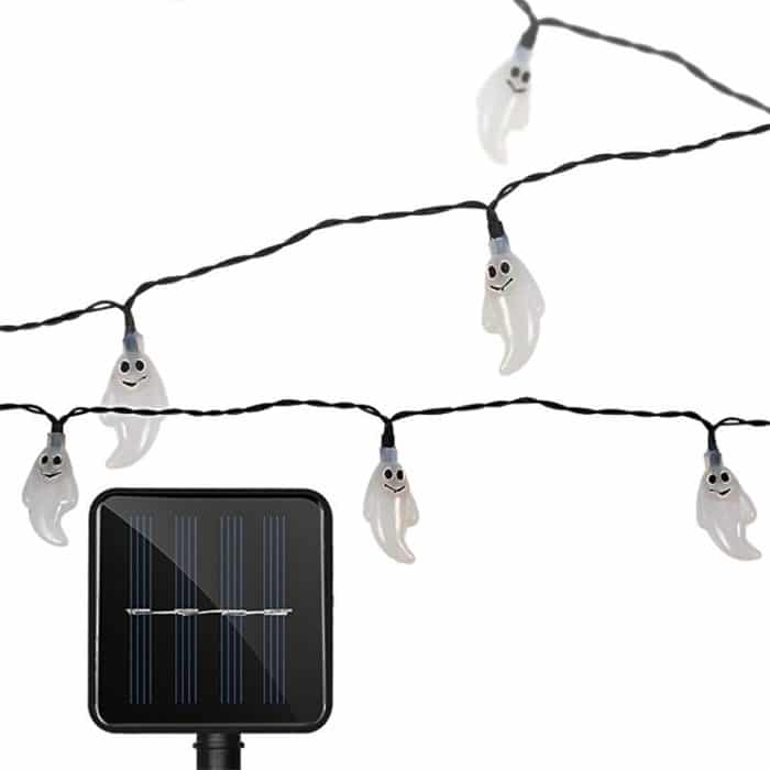 Geisterform 30 LEDs Outdoor Garten Wasserdicht Weihnachtsfest Dekoration Solarlampenkette – Bild 4