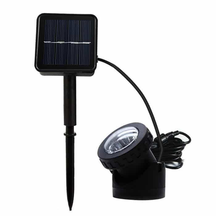 Single Head LED Outdoor Wasserdicht Solar Unterwasserscheinwerfer Flutlicht – Bild 2