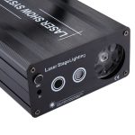 20W bunte Lichtlaser-Schneeflockenprojektorlampe, 6 LEDs Indoor Bühnendekoration Atmosphärenlicht mit Halter / Auto Run / Sound Control, AC 110-240V – Bild 5