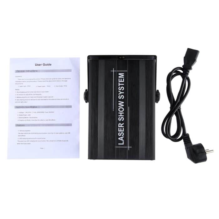 20W bunte Lichtlaser-Schneeflockenprojektorlampe, 6 LEDs Indoor Bühnendekoration Atmosphärenlicht mit Halter / Auto Run / Sound Control, AC 110-240V – Bild 6