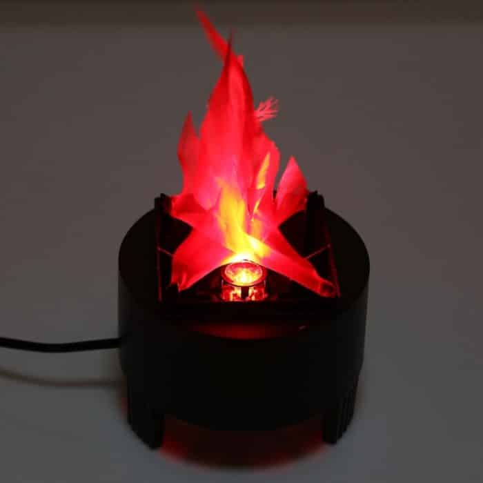 [220V US / EU-Stecker] Künstliche Simulation Brennen gefälschter Flammenlampe, Flammenhöhe: ca. 8 cm, Fackel Feuer Topf Schüssel Licht für Festival Party Dekoration – Bild 5