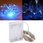 100 LEDs SMD 06033 x AA-Batterien, Box, Lichterkette, dekoratives Licht, DC 5 V, 10m Blue Light, 10m Colorful Light, 10m Pink Light, 10m Green Light, 10m Purple Light, 10m Red Light, 10m White Light, 10m Warm White, 10m Yellow Light