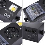 LED-MK004 60W buntes Licht, 4 in 1 Projektor Innenbühnendekoration Atmosphärenlicht mit Halter / Auto Run / Sound Control / DMX512, AC 90-240V – Bild 5