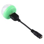 4 W RGB Mini Magic Ball LED-Bühnenlampe mit DC 5,5 x 2,5/2,1 mm Buchse auf USB-Buchse – Bild 3