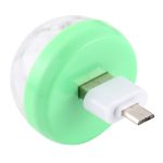 4W RGB USB LED Crystal Magic Ball Bühnenlicht mit Micro-USB-Adapter, with Micro USB Adapter – Bild 3