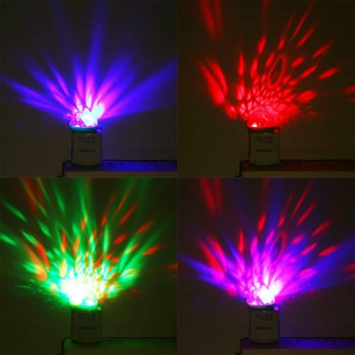 4W RGB USB LED Crystal Magic Ball Bühnenlicht mit Micro-USB-Adapter, with Micro USB Adapter – Bild 8