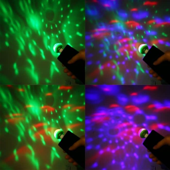 4W RGB USB LED Crystal Magic Ball Bühnenlicht mit Micro-USB-Adapter, with Micro USB Adapter – Bild 10