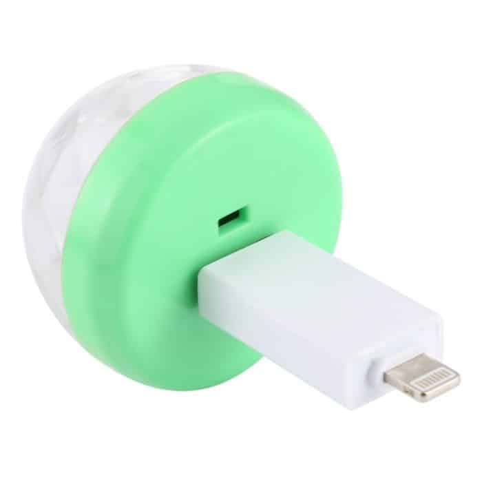 4W RGB USB LED Crystal Magic Ball Bühnenlicht mit 8-Pin-Adapter, with 8 Pin Adapter – Bild 3