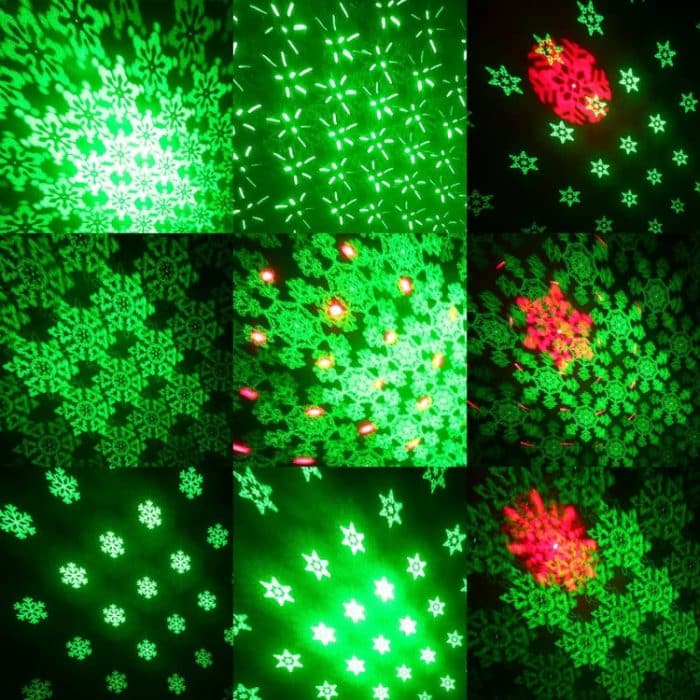 EMS-08 5V LED Snow Projection Laser Bühnenlicht – Bild 7