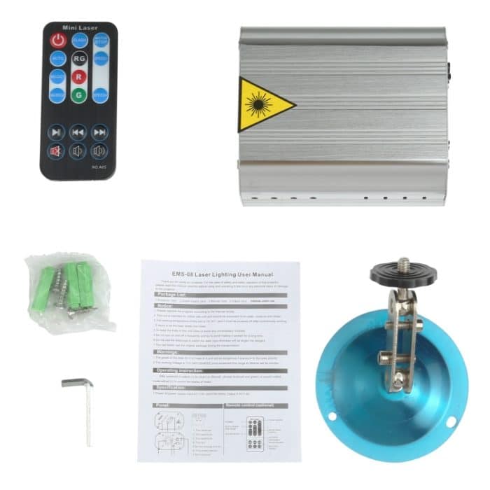 EMS-08 5V LED Laser Bühnenlicht – Bild 5