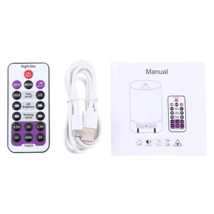 5V Sprachsteuerung LED Laser Starlight Projektionslampe – Bild 5