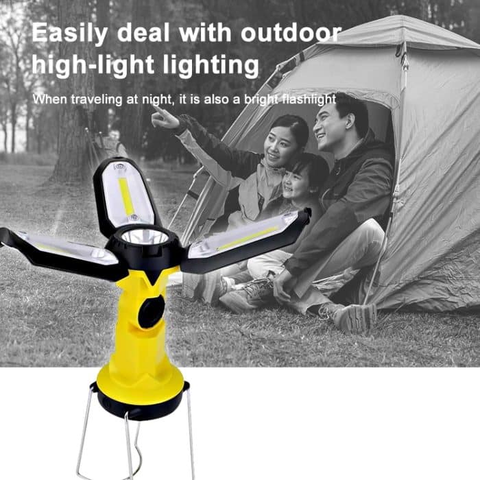 Multifunktionale USB-Lade-Campinglampe, Outdoor-Zelt, tragbare Lampe, Taschenlampe, Tischlampe – Bild 6