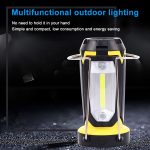 Multifunktionale USB-Lade-Campinglampe, Outdoor-Zelt, tragbare Lampe, Taschenlampe, Tischlampe – Bild 8