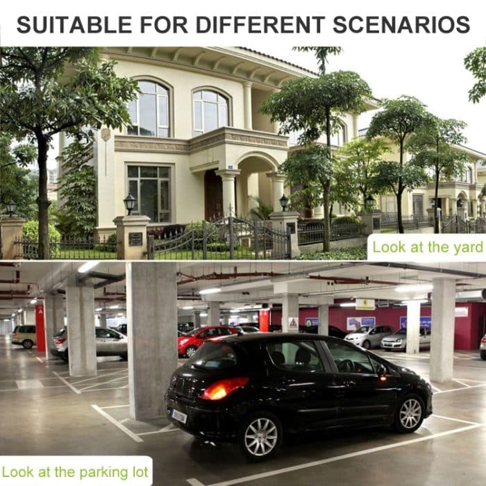 20-W-LED-Außenfluter mit intelligentem Sensor und 1080P-Überwachungskamera, 5000K weißes Licht, 5000K – Bild 7