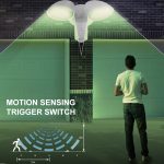 20-W-LED-Außenfluter mit intelligentem Sensor und 1080P-Überwachungskamera, 4000K weißes Licht, 4000K – Bild 6