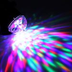 3W Mini rotierendes Magic Ball LED Bühnenlicht, US / EU-Stecker – Bild 8