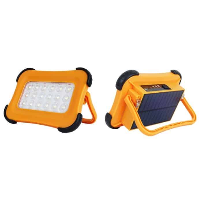 50W 32 LEDs Solar Tragbares Campinglicht Magnetbeleuchtung Notlicht mit vier Helligkeitsstufen & Power Bank & Batterieanzeige – Bild 2