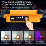 50W 32 LEDs Solar Tragbares Campinglicht Magnetbeleuchtung Notlicht mit vier Helligkeitsstufen & Power Bank & Batterieanzeige – Bild 11