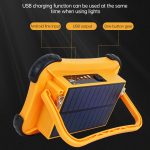 50W 32 LEDs Solar Tragbares Campinglicht Magnetbeleuchtung Notlicht mit vier Helligkeitsstufen & Power Bank & Batterieanzeige – Bild 12