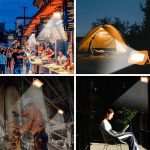 50W 32 LEDs Solar Tragbares Campinglicht Magnetbeleuchtung Notlicht mit vier Helligkeitsstufen & Power Bank & Batterieanzeige – Bild 14