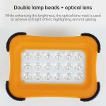 50W 32 LEDs Solar Tragbares Campinglicht Magnetbeleuchtung Notlicht mit vier Helligkeitsstufen & Power Bank & Batterieanzeige – Bild 7