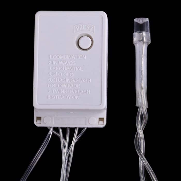 96 LEDs Little Ice Bars Lichterkette mit Endgelenk und Multifunktionssteuerung, EU-Stecker, AC 220 V, 3.5m Blue Light EU Plug, 3.5m Colorful Light EU Plug, 3.5m Pink Light EU Plug, 3.5m Purple Light EU Plug, 3.5m Red Light EU Plug... – Bild 5