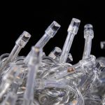 300 LEDs Vorhang-Lichterkette mit Endverbindung, Multifunktions-Controller und Speicher, wasserdicht, EU-Stecker, AC 220 V, Blue Light EU Plug, Colorful Light EU Plug, White Light EU Plug, Warm White EU Plug – Bild 3