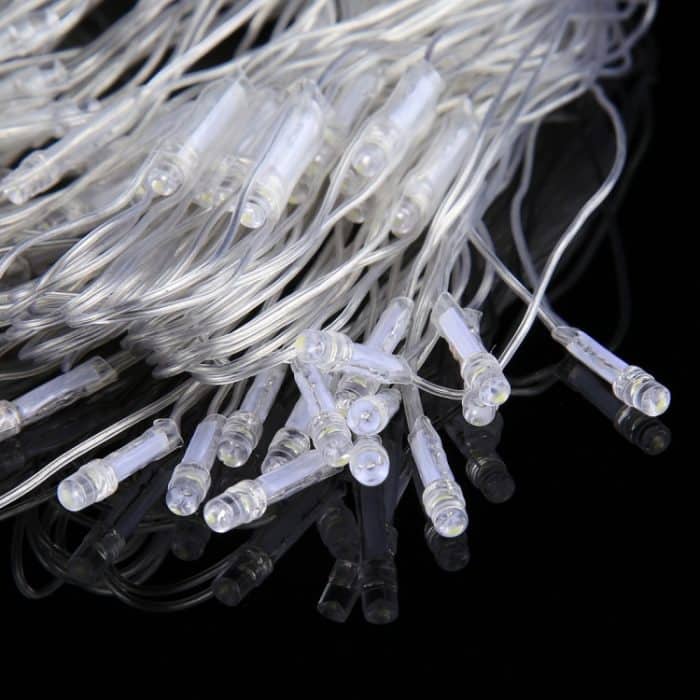 Netzförmige Lichterkette mit 200 LEDs, Endgelenk und Multifunktionssteuerung, Blue Light EU Plug, Colorful Light EU Plug, Purple Light EU Plug, White Light EU Plug, Warm White EU Plug, Yellow Light EU Plug – Bild 4