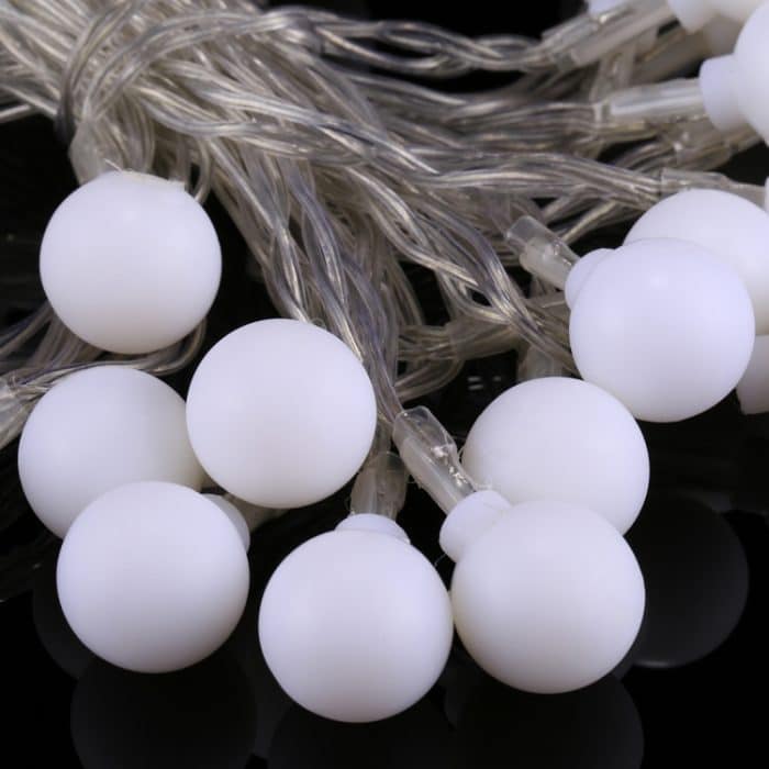 40 LEDs, 3 x AA-Batterien, betriebene Lichterkette mit 3 Modi, DC 4,5 V, 4m Blue Light, 4m Colorful Light, 4m Green Light, 4m Purple Light, 4m Red Light, 4m White Light, 4m Warm White – Bild 4