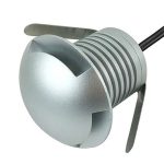 3W LED Embedded Polarized Buried Lampe IP67 Wasserdichte Schildkrötenpanzerlampe Gartenleuchte für den Außenbereich, warmes Licht 3000K Q2 Zwei-Wege-Licht – Bild 2