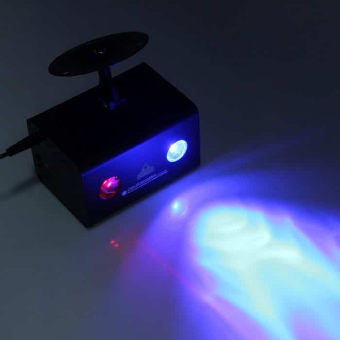 15W buntes Wasserwellen-LED-Laserlicht, Fantastische und romantische Sternenlichtlampe Familiendekorationslicht KTV Disco Pub Party Atmosphärenlicht mit Halter & Sound Aktiviert & Automatisch Wiedergabe & Manuelle Fernbedienung – Bild 12