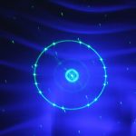 15W buntes Wasserwellen-LED-Laserlicht, Fantastische und romantische Sternenlichtlampe Familiendekorationslicht KTV Disco Pub Party Atmosphärenlicht mit Halter & Sound Aktiviert & Automatisch Wiedergabe & Manuelle Fernbedienung – Bild 15