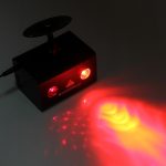 15W buntes Wasserwellen-LED-Laserlicht, Fantastische und romantische Sternenlichtlampe Familiendekorationslicht KTV Disco Pub Party Atmosphärenlicht mit Halter & Sound Aktiviert & Automatisch Wiedergabe & Manuelle Fernbedienung – Bild 8